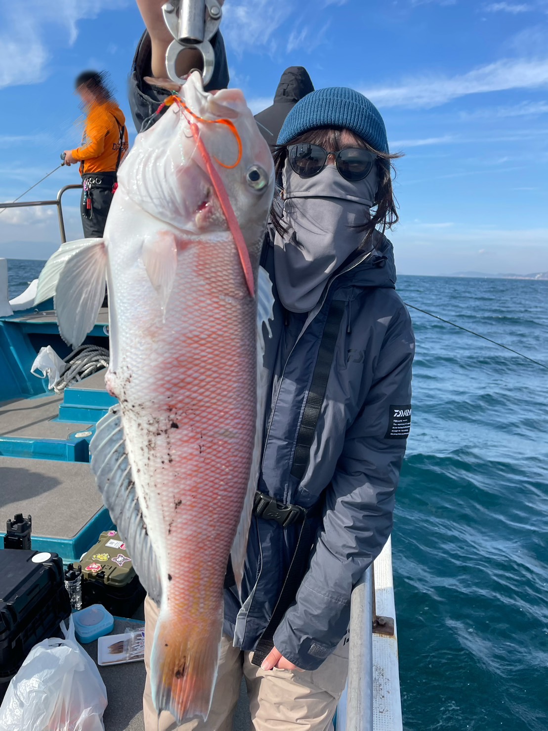 伝説の高級魚ーー白甘鯛、釣れました！ | ハヤブサLady 隼華-HAYAKA-