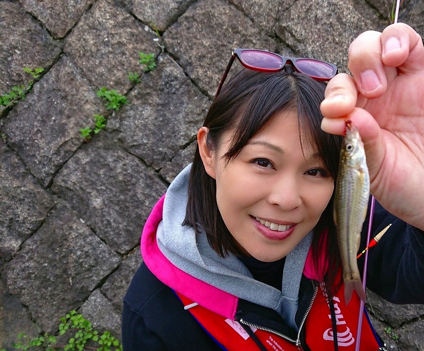 琵琶湖 春の味覚 ホンモロコ ハヤブサlady 隼華 Hayaka