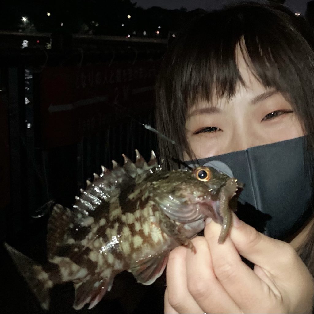 東京湾の冬の釣りは根魚狙いで攻めよう ハヤブサlady 隼華 Hayaka