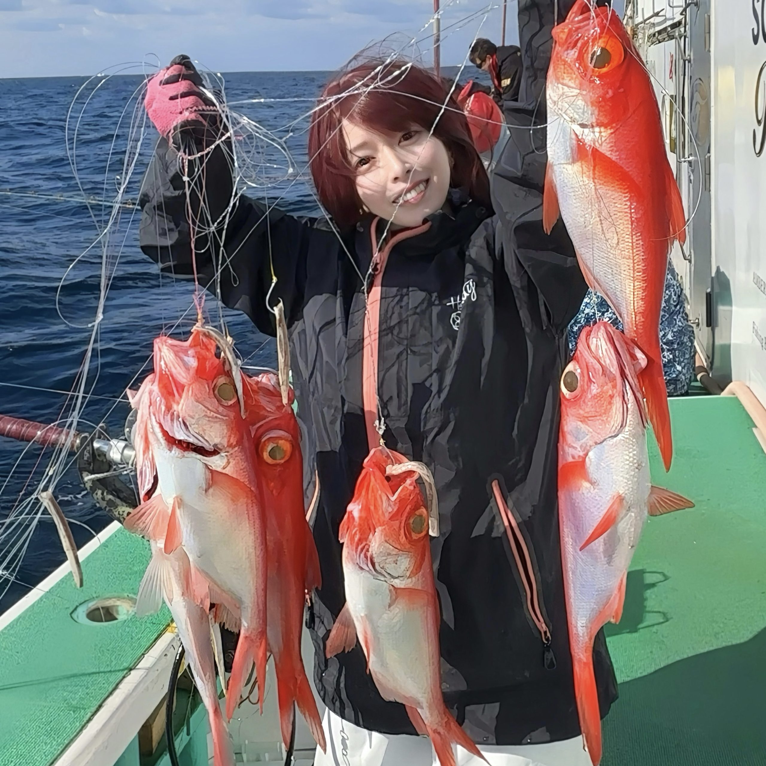 3月?毎年恒例?️新島沖キンメ | ハヤブサLady 隼華-HAYAKA-