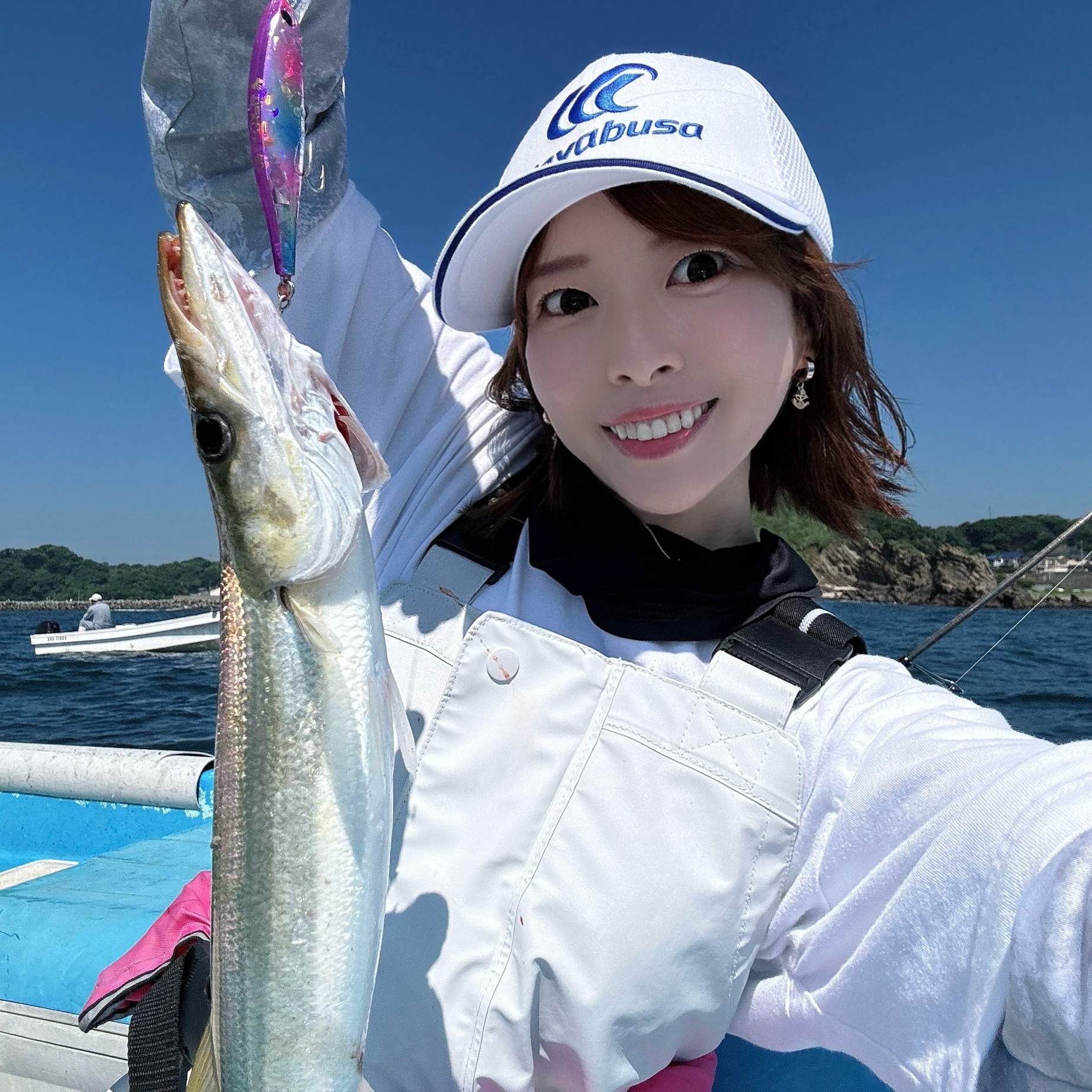 剣崎に本カマスがやってきた🐟✨ | ハヤブサLady 隼華-HAYAKA-