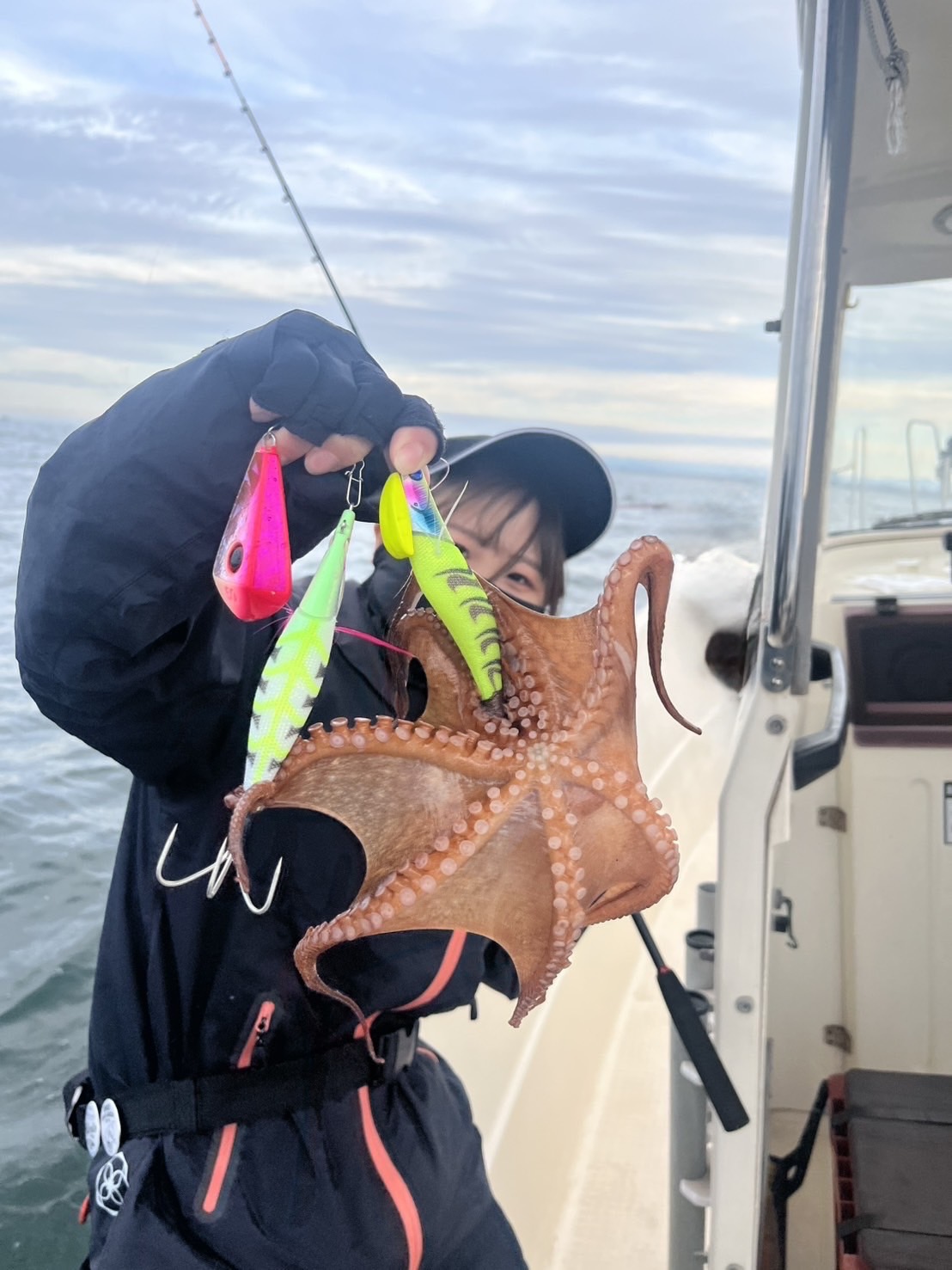 今年も始まりました🐙明石タコ釣り🎣 | ハヤブサLady 隼華-HAYAKA-