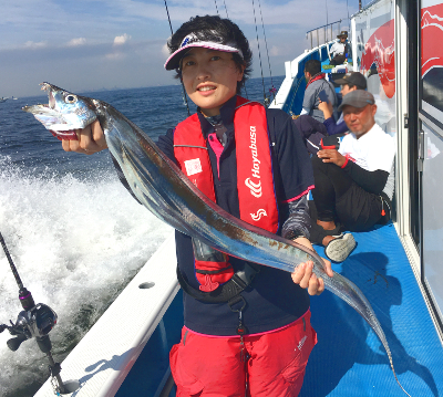 バリバスカップ2018スポニチ東京湾タチウオ釣り大会