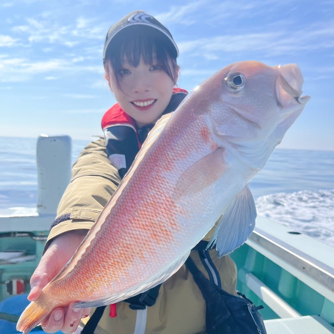 幻のシロアマダイ✨仕立て船で全員GET@駿河湾・藤丸 | ハヤブサLady 隼