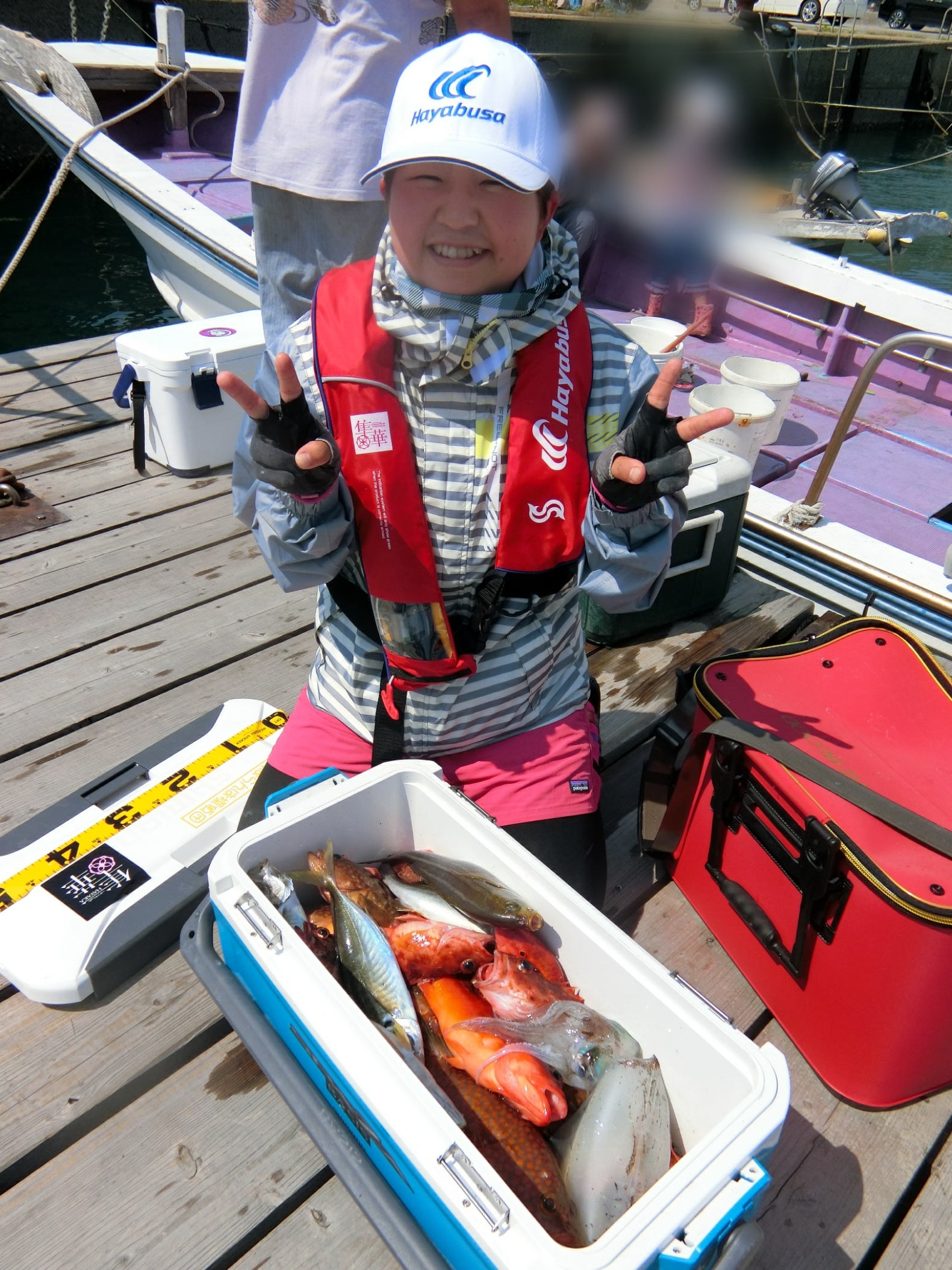 根魚や旬のイサキを狙う☺一つテンヤ等々✨ | ハヤブサLady 隼華-HAYAKA-