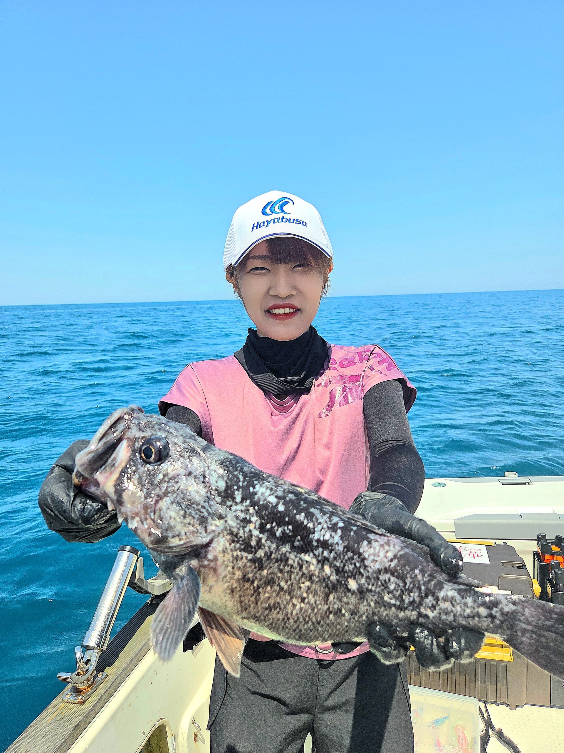インチクで根魚釣行🎣 | ハヤブサLady 隼華-HAYAKA-